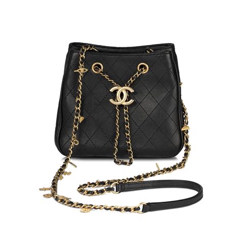 chanel mini drawstring bag 2019